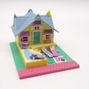 Polly Pocket Summer House 1993 Bluebird Toys Pollyville Vintage 90s No Dolls